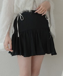 frill short skirt pants / フリルショートスカパン