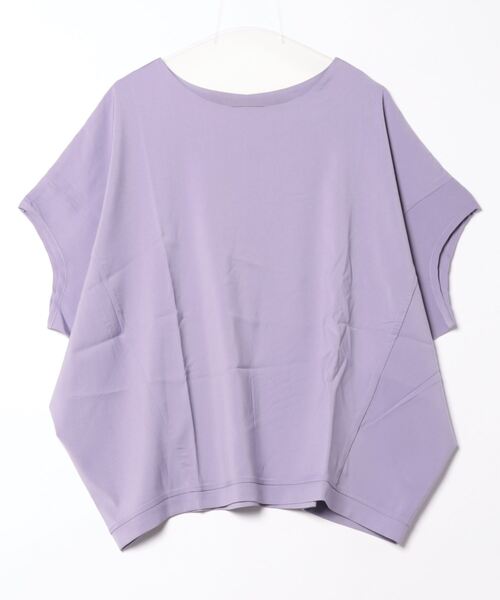 and it_(アンドイット)の「大人ドルマントップス(Tシャツ/カットソー・レディース・オフホワイト/ブラック/ラベンダー/グリーン・M-L)」の17枚目の写真