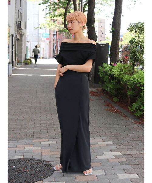 Ungrid（アングリッド）の「スリットスカート（スカート・レディース・ブラック/ヘザーグレー/ブルー・FREE）」の18枚目の写真