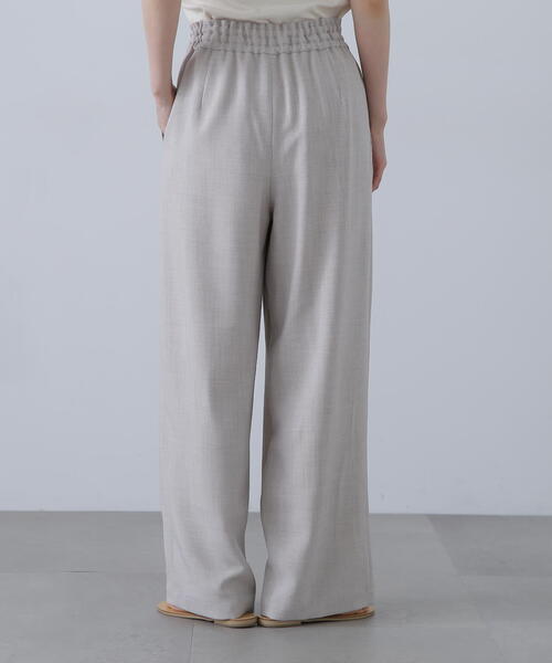 N.（N. Natural Beauty Basic）（エヌエヌナチュラルビューティーベーシック）の「◆ウエストイージーパンツ（その他パンツ・レディース・ブラウン/グレー・SMALL/MEDIUM）」の7枚目の写真