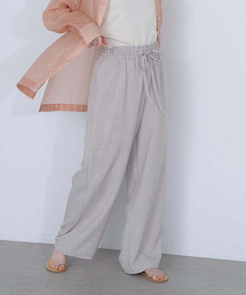 N.（N. Natural Beauty Basic）（エヌエヌナチュラルビューティーベーシック）の「◆ウエストイージーパンツ（その他パンツ・レディース・ブラウン/グレー・SMALL/MEDIUM）」の21枚目の写真