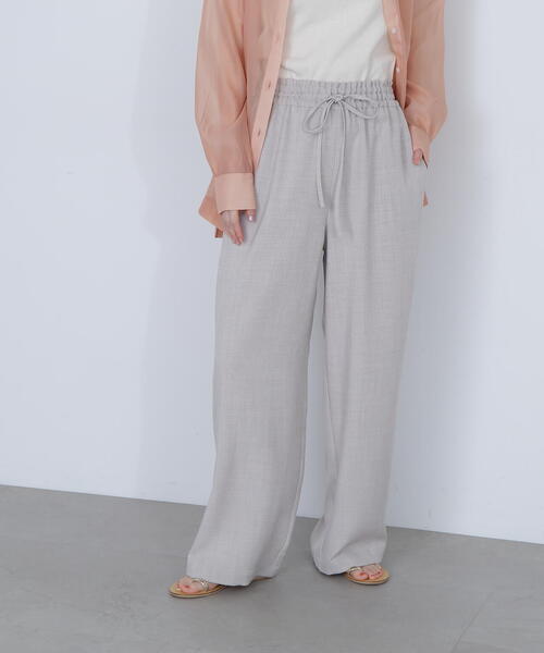 N.（N. Natural Beauty Basic）（エヌエヌナチュラルビューティーベーシック）の「◆ウエストイージーパンツ（その他パンツ・レディース・ブラウン/グレー・SMALL/MEDIUM）」の22枚目の写真