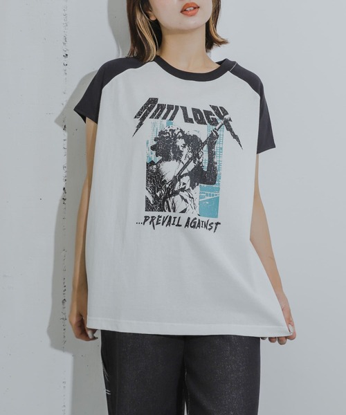 SENSE OF PLACE by URBAN RESEARCH(センスオブプレイスバイアーバンリサーチ)の「ラグランスリーブバンドTシャツ(Tシャツ/カットソー・レディース・その他3/その他1/その他2・ONE)」の18枚目の写真