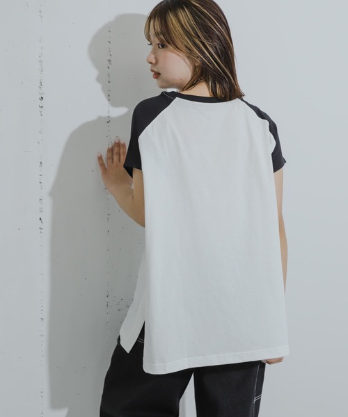 SENSE OF PLACE by URBAN RESEARCH(センスオブプレイスバイアーバンリサーチ)の「ラグランスリーブバンドTシャツ(Tシャツ/カットソー・レディース・その他3/その他1/その他2・ONE)」の20枚目の写真
