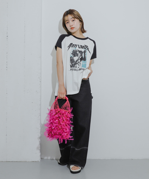 SENSE OF PLACE by URBAN RESEARCH(センスオブプレイスバイアーバンリサーチ)の「ラグランスリーブバンドTシャツ(Tシャツ/カットソー・レディース・その他3/その他1/その他2・ONE)」の21枚目の写真