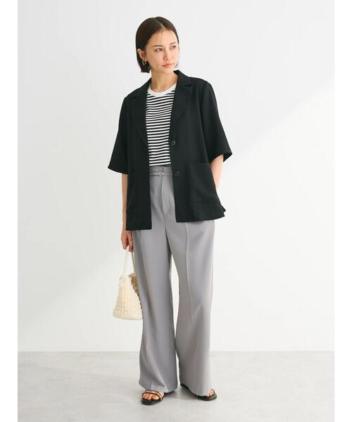 Green Parks（グリーンパークス）の「接触冷感 5分袖ジャケット