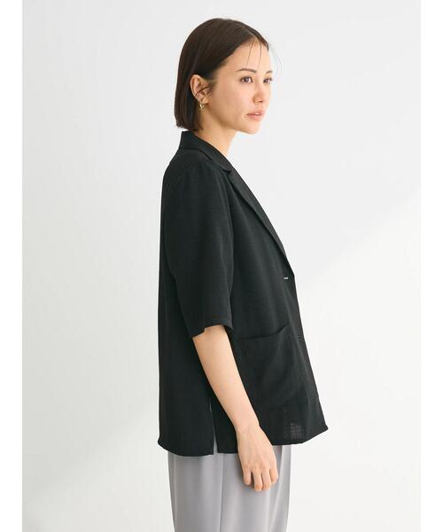 Green Parks（グリーンパークス）の「接触冷感 5分袖ジャケット