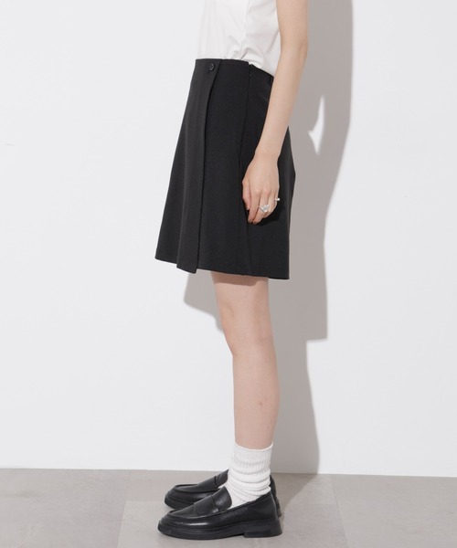 Apo(s)ture（アポスチャー）の「SOFIA-005/マットウーススカートパンツ（その他パンツ・レディース・ベージュ/ブラック/モカ/グレー・XS/S/XL/L/M）」の10枚目の写真