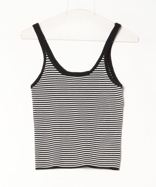 Per sist ence（パーシエンス）の「バイカラーパイピングタンクトップ（タンクトップ・レディース・ブラック系/ブルー系/ホワイト/ブラウン/レッド/ホワイト系/ブラウン系/レッド系/アイボリー/ブラック/ライトグリーン系・FREE）」の17枚目の写真