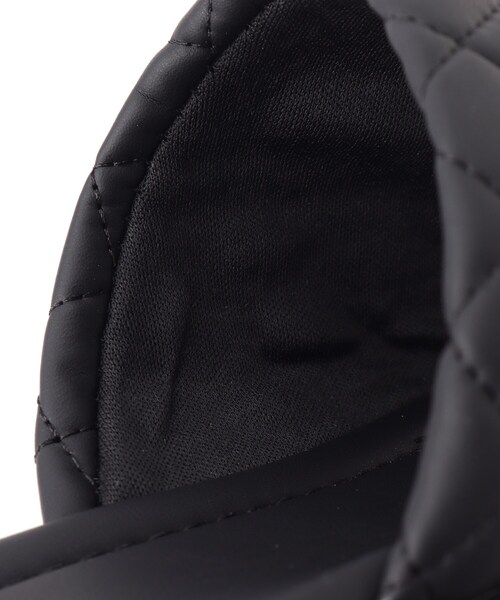 cs T&P(シーエスティーアンドピー)の「厚底キルティングサンダル(サンダル・レディース・ブラック/パープル系/ホワイト・M/S/LL/L)」の14枚目の写真
