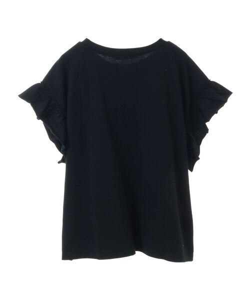 CRAFT STANDARD BOUTIQUE（クラフトスタンダードブティック）の「袖ギャザーフレアプルオーバー（Tシャツ/カットソー・レディース・ブラック/ブラウン/レッド/ホワイト/サックスブルー・FREE）」の22枚目の写真