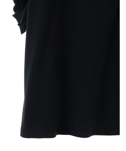 CRAFT STANDARD BOUTIQUE（クラフトスタンダードブティック）の「袖ギャザーフレアプルオーバー（Tシャツ/カットソー・レディース・ブラック/ブラウン/レッド/ホワイト/サックスブルー・FREE）」の12枚目の写真