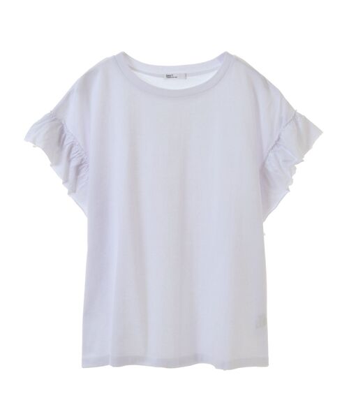 CRAFT STANDARD BOUTIQUE（クラフトスタンダードブティック）の「袖ギャザーフレアプルオーバー（Tシャツ/カットソー・レディース・ブラック/ブラウン/レッド/ホワイト/サックスブルー・FREE）」の16枚目の写真