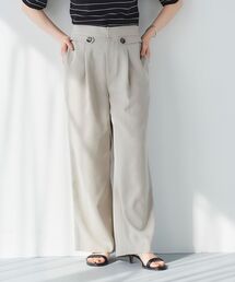le.coeur blanc | リネンライクツイルワイドパンツ(その他パンツ)
