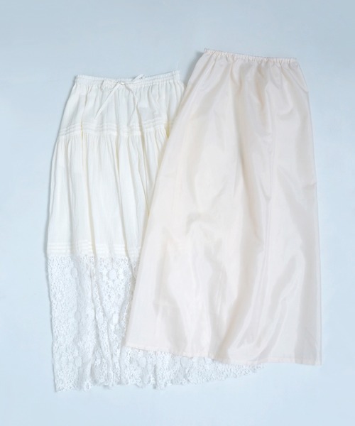 レース切替タックギャザースカート（スカート）｜Crisp（クリスプ）
