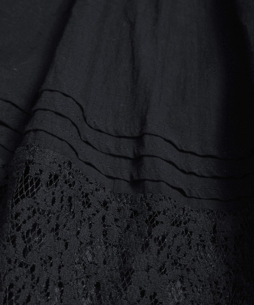 レース切替タックギャザースカート（スカート）｜Crisp（クリスプ）