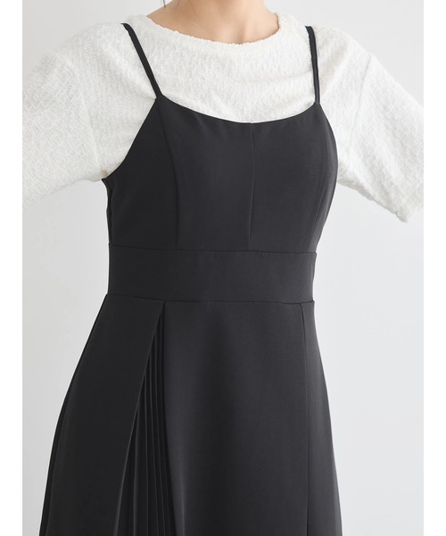 earth music&ecology(アースミュージックアンドエコロジー)の「プリーツジャンドレ(ワンピース・レディース・ブラック/ブルー/ベージュ・M/S)」の13枚目の写真