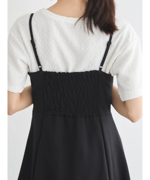 earth music&ecology(アースミュージックアンドエコロジー)の「プリーツジャンドレ(ワンピース・レディース・ブラック/ブルー/ベージュ・M/S)」の14枚目の写真