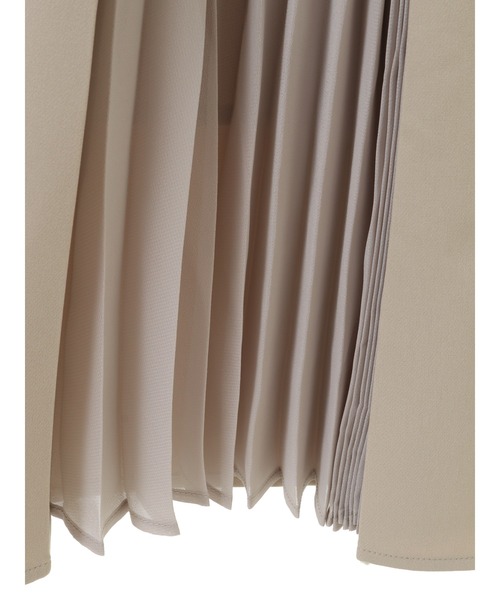 earth music&ecology(アースミュージックアンドエコロジー)の「プリーツジャンドレ(ワンピース・レディース・ブラック/ブルー/ベージュ・M/S)」の22枚目の写真