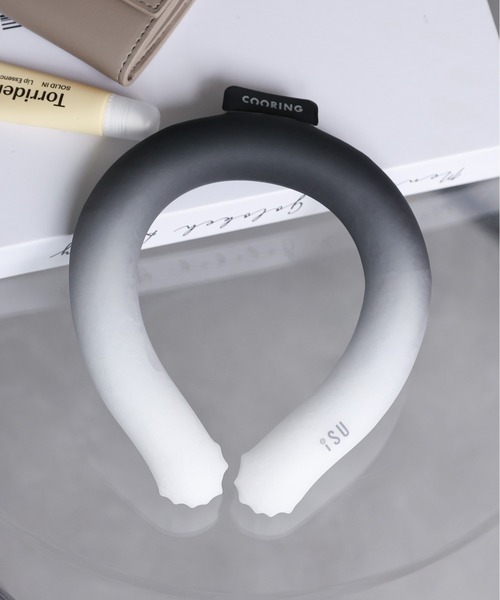 CREARE -LINO-（クレアーレリノ）の「【持続時間1.6倍】ISU COORING (アイス クーリング ) クーリングネックチューブ ネッククーラー 28℃ <太タイプ><ユニセックス商品>（アウトドアグッズ・メンズ・ホワイト/ブラック/ブラック系その他/グレー/ローズ・MEDIUM/LARGE/X-LARGE）」の3枚目の写真