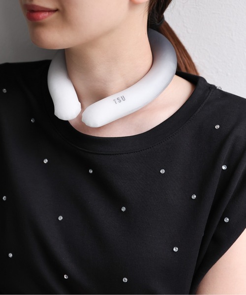 CREARE -LINO-（クレアーレリノ）の「【持続時間1.6倍】ISU COORING (アイス クーリング ) クーリングネックチューブ ネッククーラー 28℃ <太タイプ><ユニセックス商品>（アウトドアグッズ・メンズ・ホワイト/ブラック/ブラック系その他/グレー/ローズ・MEDIUM/LARGE/X-LARGE）」の7枚目の写真