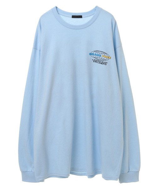 Candy Stripper（キャンディストリッパー）の「BRAKE FREE L/S Tシャツ（Tシャツ/カットソー・レディース・オフホワイト/ライトブルー/ブラック・2）」の6枚目の写真