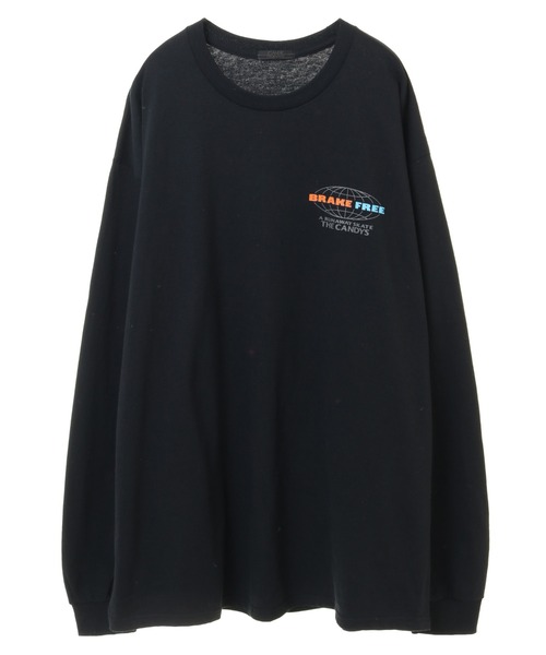 Candy Stripper（キャンディストリッパー）の「BRAKE FREE L/S Tシャツ（Tシャツ/カットソー・レディース・オフホワイト/ライトブルー/ブラック・2）」の7枚目の写真