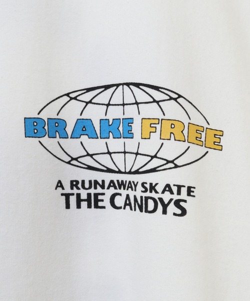 Candy Stripper（キャンディストリッパー）の「BRAKE FREE L/S Tシャツ（Tシャツ/カットソー・レディース・オフホワイト/ライトブルー/ブラック・2）」の11枚目の写真