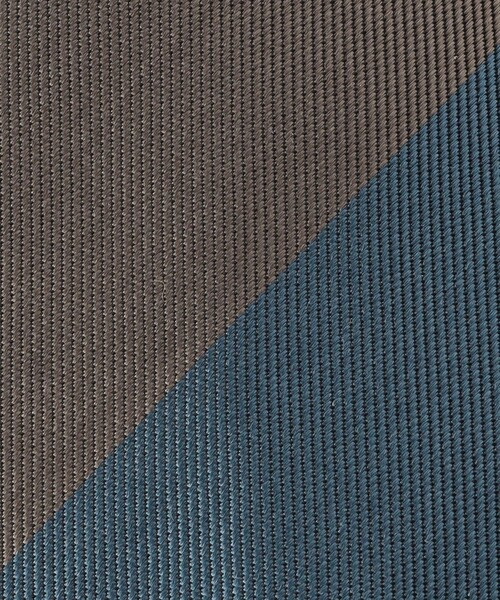 green label relaxing（グリーンレーベルリラクシング）の「GLR シルク③ 8.0cm ストライプ1 ネクタイ（ネクタイ・メンズ・ダークブラウン/ネイビー/ライトブルー・FREE）」の11枚目の写真