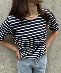 SETUP7 | 【SETUP7】スムース半袖Tシャツ /42835962/42835963 MNY(Tシャツ/カットソー)