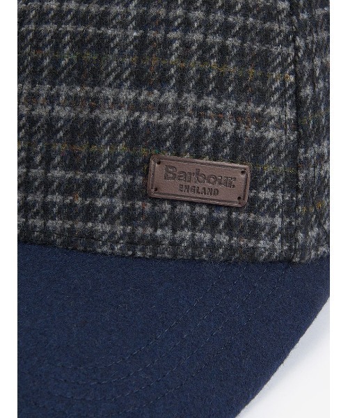 Barbour バブアー チェック柄フライトキャップ Barbour - 古着 バブアー Barbour チェック柄 ベースボールキャップ