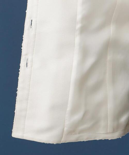 Leilian(レリアン)の「ノーカラージャケット(ノーカラージャケット・レディース・アイボリー・13/17)」の13枚目の写真