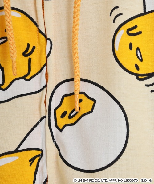 セール】ぐでたま総柄プリントZIPパーカー（パーカー）｜sanrio