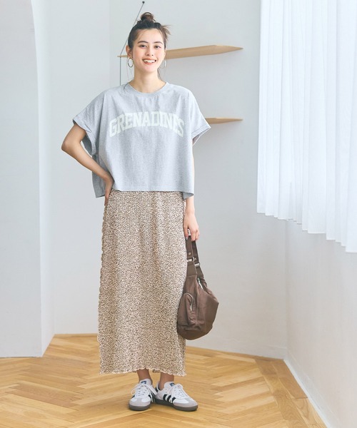 coca（coca）（コカ）の「メロウ加工プリーツスカート（スカート・レディース・B/A・L/M）」の9枚目の写真