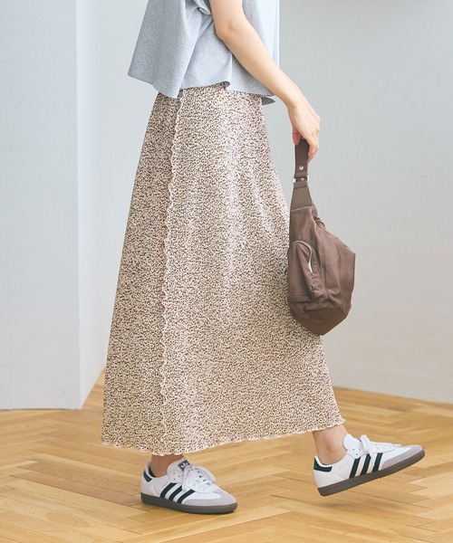 coca（coca）（コカ）の「メロウ加工プリーツスカート（スカート・レディース・B/A・L/M）」の10枚目の写真