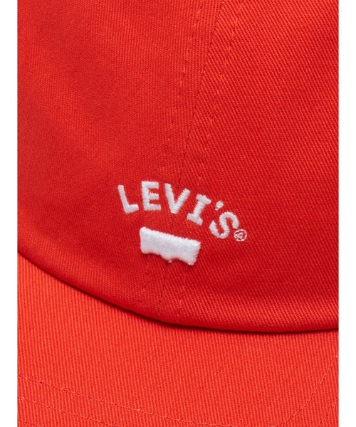 Levi's ロゴディスプレイ セール】Levi's/リーバイス ロゴキャップ レッド（キャップ