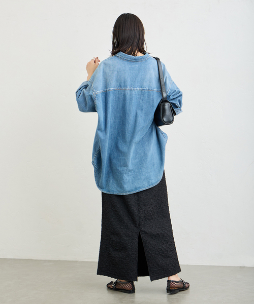 JOURNAL STANDARD(ジャーナルスタンダード)の「《追加2》シャーリングタイトスカート(スカート・レディース・ブラック・FREE)」の19枚目の写真