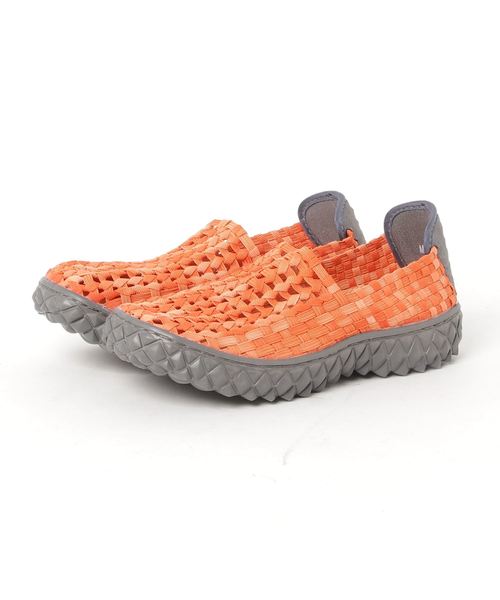 Rock Spring（ロックスプリング）の「ROCK SPRING "FULL BREATH" ウーブンシューズ (RS-101)（スリッポン・レディース・ホワイト/ブラック/イエロー系その他/グリーン系その他/ブルー/ブラック×ホワイト/ネイビー/シルバー/ゴールド/ホワイト×ブラック/ストライプ/ホワイト×ブルー/ホワイト×レッド/ブラック×グレー/ベージュ/ホワイト×ピンク/ライトブルー/オレンジ系その他/シャンパン/ブラック×シルバー・36/42/44/39/37/38/41/40/35/43）」の16枚目の写真