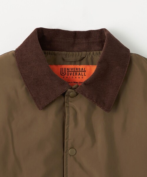 UNIVERSAL OVERALL（ユニバーサルオーバーオール）の「【別注】＜UNIVERSAL OVERALL＞コーデュロイ ベスト / キッズ 100cm-130cm（ブルゾン・キッズ・ブラック/オリーブ・XS(100-110cm)/S(120-130cm)）」の7枚目の写真