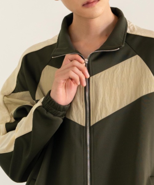 CORTEIZ コーテイズ ベロア ジャージ トラックジャケット カーキ adidas(アディダス) / ジャージ/S/ベロア/カーキ/tロラック