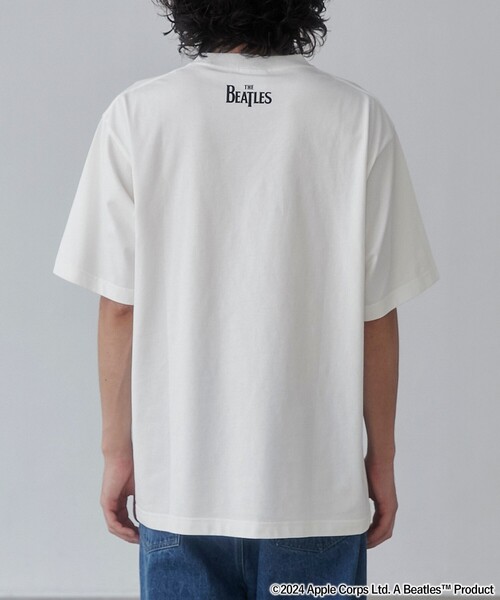 セール】THE BEATLES（ザ ビートルズ）別注ロゴプリントTシャツ