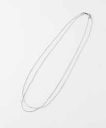 URBAN RESEARCH DOORS | 2連チェーンネックレス(ネックレス)