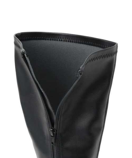 ROPE' PICNIC（ロペピクニック）の「プラットフォームストレッチロングブーツ（ブーツ・レディース・ブラック・22.5cm/23.5cm/24.5cm）」の8枚目の写真