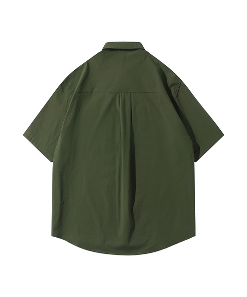 TOBEE(トゥビー)の「【TOBEE】オーバーサイズ ミリタリーシャツ(シャツ/ブラウス・メンズ・カーキ/ネイビー・LARGE/MEDIUM)」の11枚目の写真