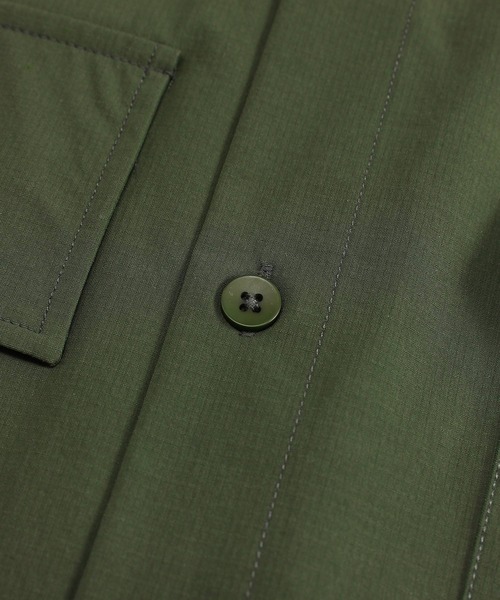 TOBEE(トゥビー)の「【TOBEE】オーバーサイズ ミリタリーシャツ(シャツ/ブラウス・メンズ・カーキ/ネイビー・LARGE/MEDIUM)」の15枚目の写真