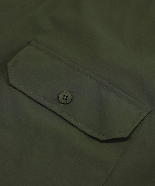 TOBEE(トゥビー)の「【TOBEE】オーバーサイズ ミリタリーシャツ(シャツ/ブラウス・メンズ・カーキ/ネイビー・LARGE/MEDIUM)」の17枚目の写真