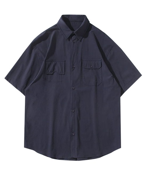 TOBEE(トゥビー)の「【TOBEE】オーバーサイズ ミリタリーシャツ(シャツ/ブラウス・メンズ・カーキ/ネイビー・LARGE/MEDIUM)」の21枚目の写真