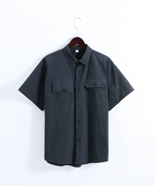 TOBEE(トゥビー)の「【TOBEE】オーバーサイズ ミリタリーシャツ(シャツ/ブラウス・メンズ・カーキ/ネイビー・LARGE/MEDIUM)」の22枚目の写真