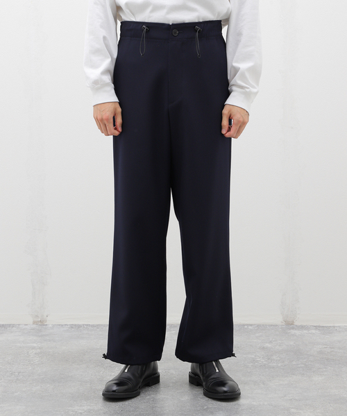 セール】ATON (エイトン) BACK SATIN UTILITY PANTS PRAGCW0708