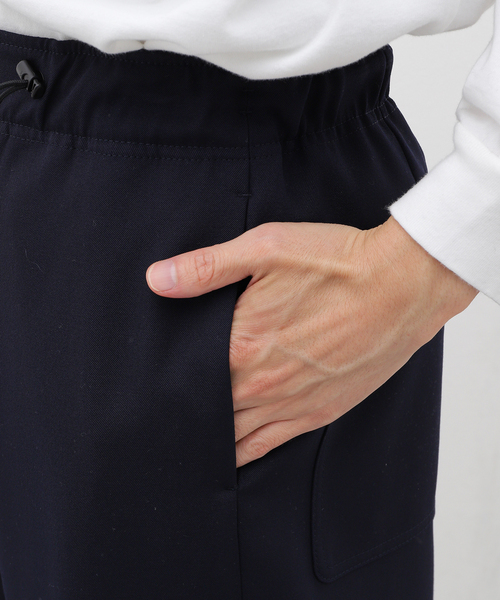 ATON(エイトン)の「ATON (エイトン) BACK SATIN UTILITY PANTS PRAGCW0708(その他パンツ・メンズ・ネイビー/ブラック・4/6)」の10枚目の写真